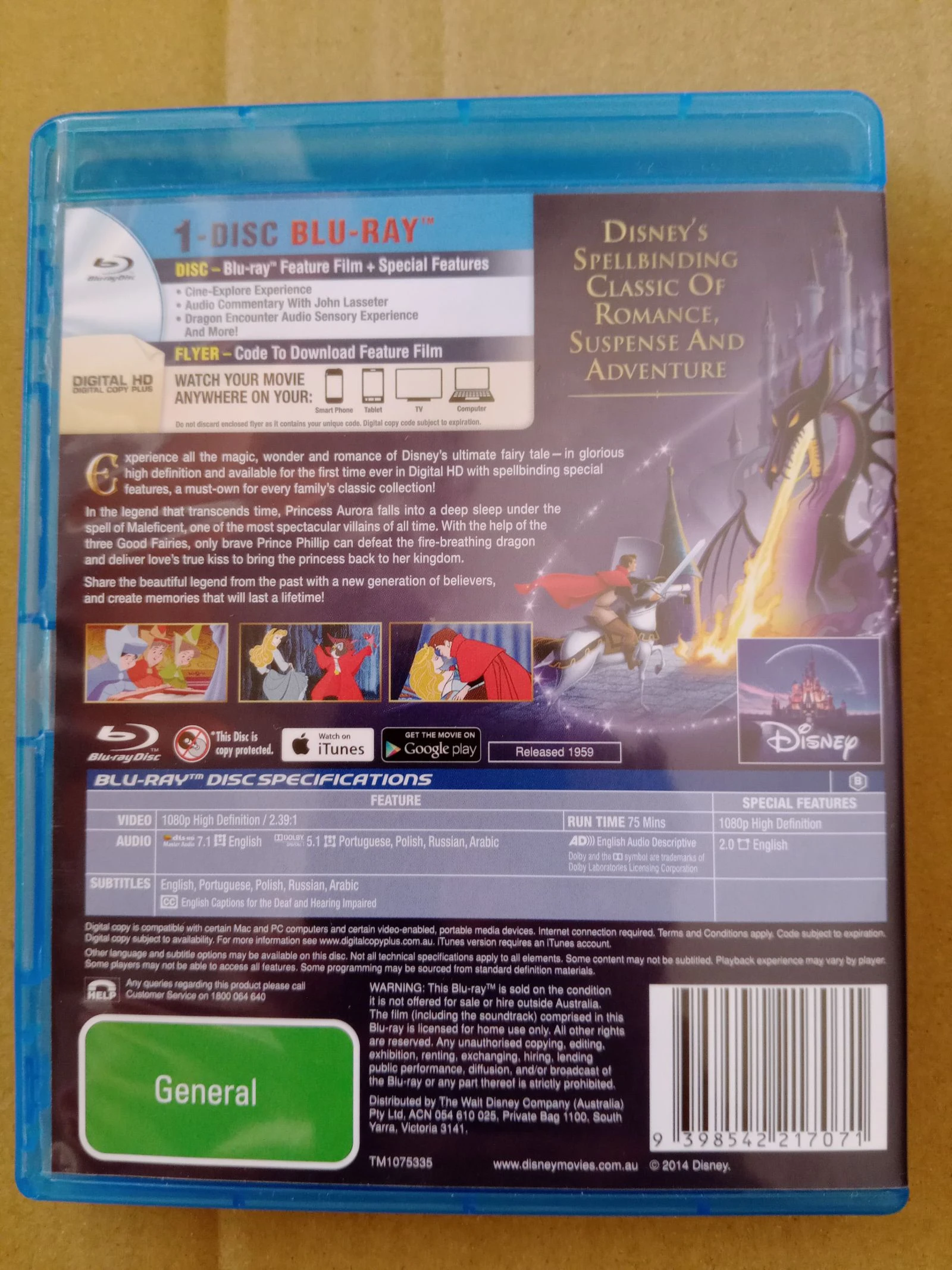 Sleeping Beauty - blu-ray Disney – photo 5